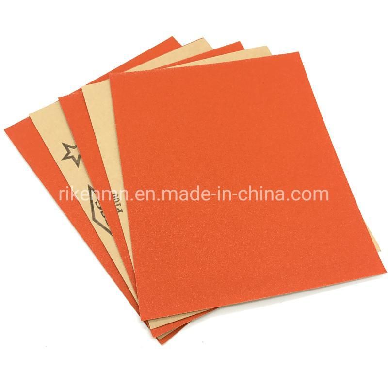 Dry Abrasive Sanding Paper Sheet for Wood, Metal Appliances Sanding, Autorepair Coating Sanding