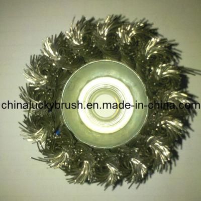4&quot; Twist Knot Cup Brush for Grinding Machine (YY-225)