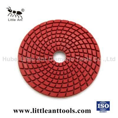 D3&quot; (80mm) , 4&quot; (100mm) Granite &amp; Marble Hand Polishing Abrasive Pads