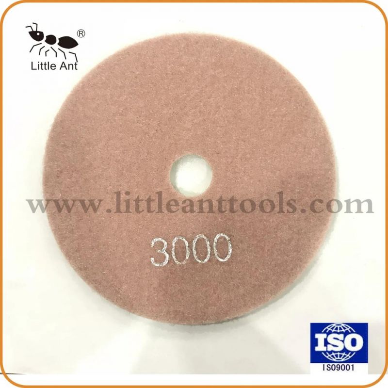 5"/125mm Wet Diamond Polishing Pad Grinding Wheel for Stone