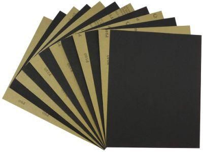 Sandpaper Sheets 9 X 11 Inch Silicon Carbide Abrasive Wet Dry Sandpaper for Wood Furniture Finishing, Metal Sanding