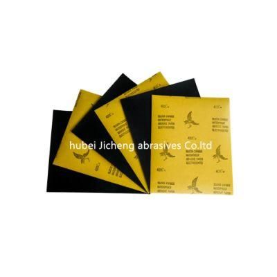 Craft Paper Backing Customized 9&quot;*11&quot; Silicon Carbide Waterproof Abrasive Paper Sanding Paper