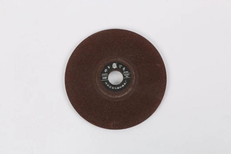 100mm, 115mm, 125mm Abrasive Grinding Discs for Metal/Stainless Cutting