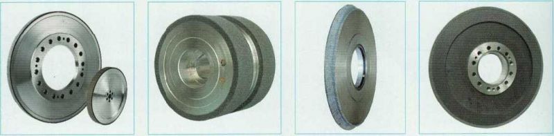 Vitrified Bond CBN Grinding Wheels with High Speed for Camshaft, Crankshaft and Gear Shaft