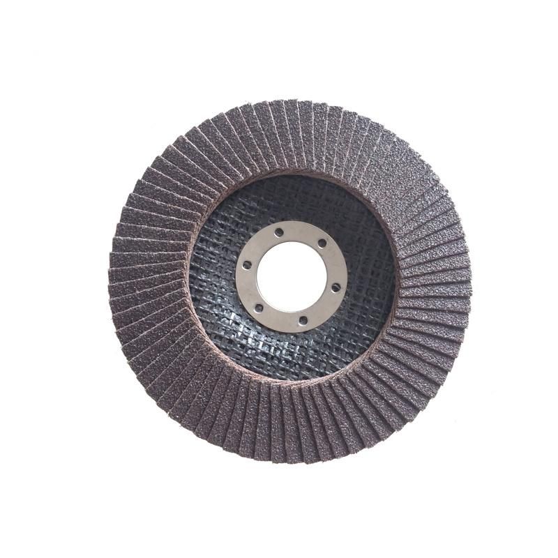 High Quality Wear-Resisting 4"-7" Calcined Aluminium Oxide Flap Disc for Grinding Stainless Steel and Metal