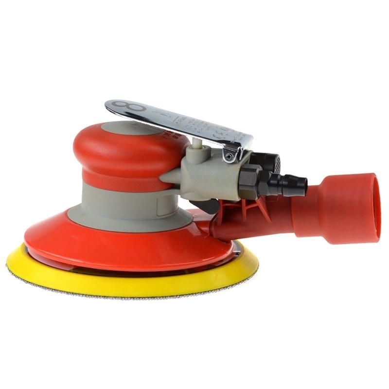 Car Automotive Dustbag Vacuum Pneumatic Air Random Orbit Sander with 5′′ Sanding Pad