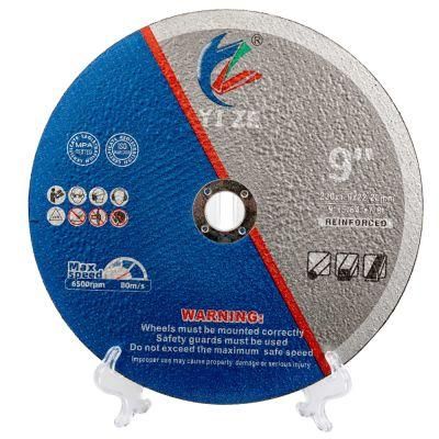 9&quot; 230X1.9X22mm Ultra Thin Cutting Disc Used for Steel and Stainless Steel