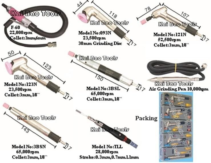 Pneumatic Air Micro Grinder Mini Grinding Tools