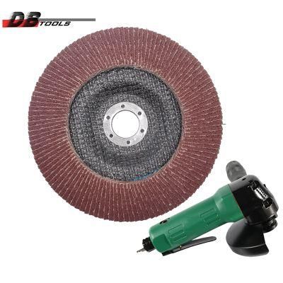 6&quot; 150mm Flap Wheel Grinding Disc 22mm Hole 7/8&quot; Arbor Aluminum Oxide T27 for Edge Grinding