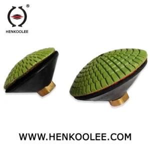 Wet Convex Concave Polishing Pads for Angle Grinder