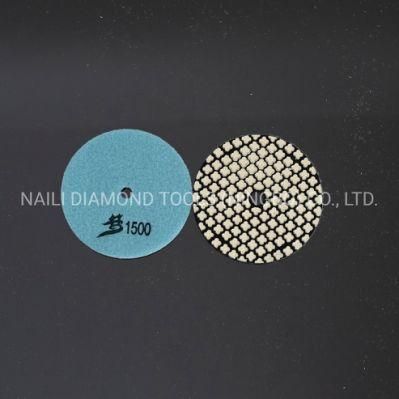 4&prime; &prime; Seven Steps Dry Dream Polishing Pad for Marble