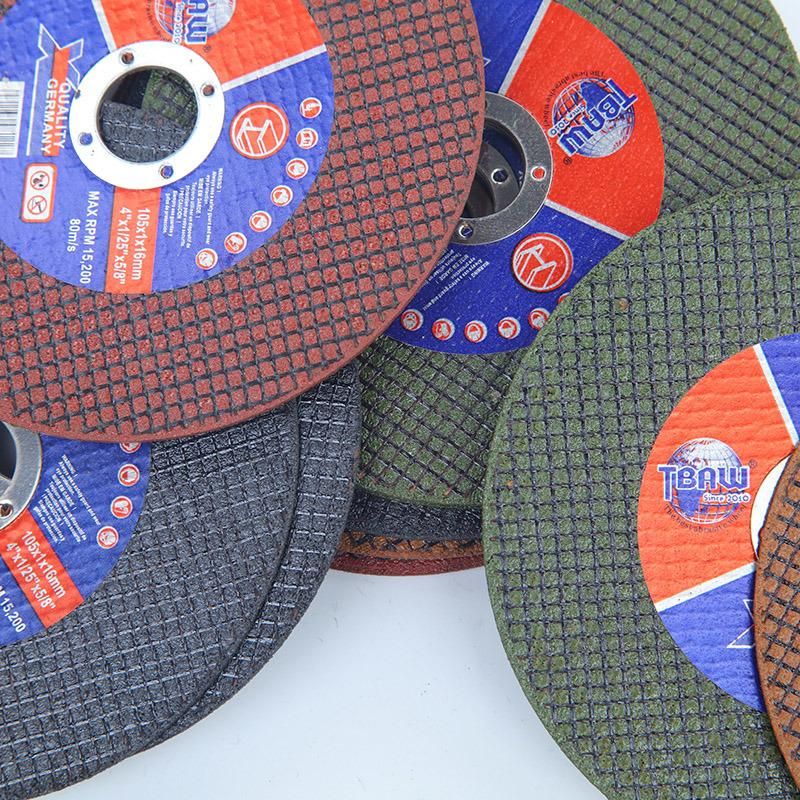 China 4-1/2"X3/64"X7/8" Metal/Inox Disco Corte, T41 Cutting Wheel Grinding Wheel Tbaw Brand Metal Inox Cutting Discs Cut-off Wheel