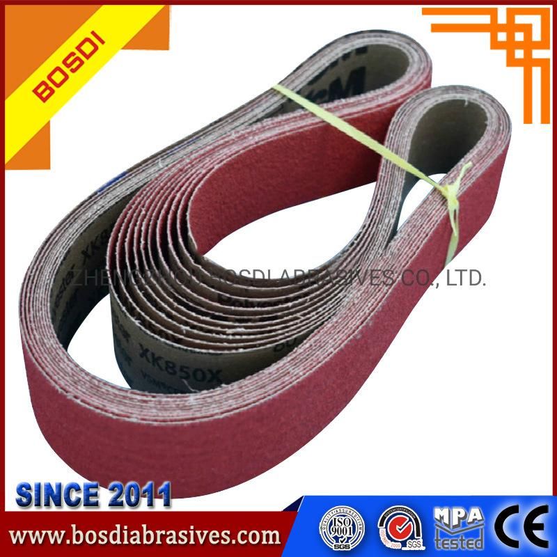Sanding Belt, Abrasive Belt, Sanding Belt P40, Polishing Belt, Zirconium/Aluminium Oxide/Ceramic, Silicon Carbide Belt Price Is Reasonable, Vsm, Deerfos, 3m