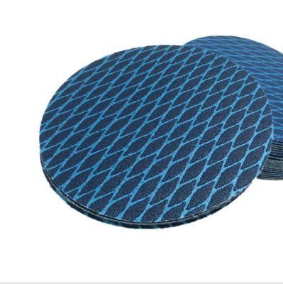5in 125mm Electro-Coated Aluminum Oxide Abrasive Disc Velcro Sanding Disc for for Wood Metal Polishing