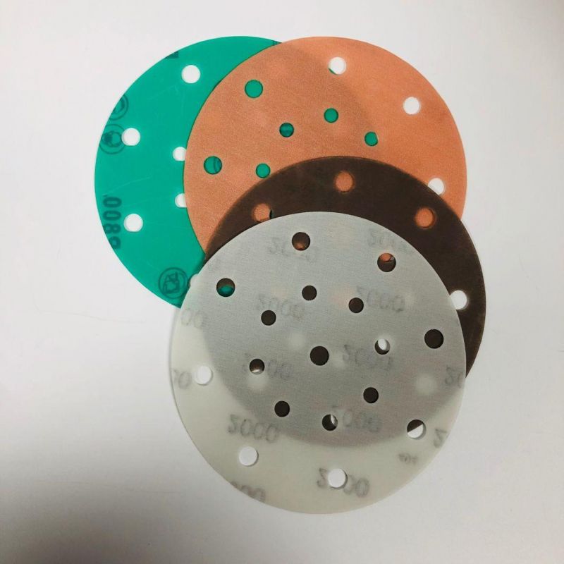 150mm Sandpaper Round Sand Paper Grit Range P60-P1200 for Sanding or Polishing