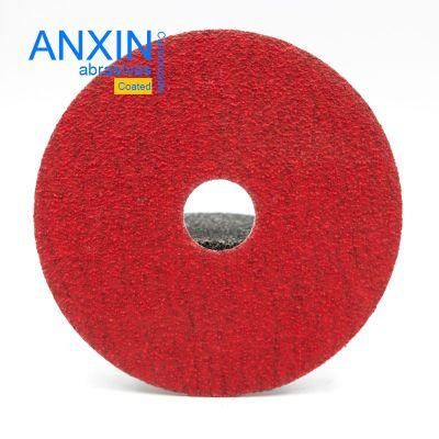 Flexible Fiber Disc with Vsm Ceramic for Polishing stainless Steel