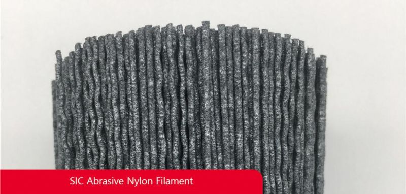 PA612 Nylon Polyamide N6.12 Sic Silicon Carbide Abrasive Filament for Auto Hub