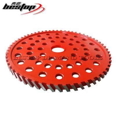 14&quot; Multi-Holes Stone Segmented Milling Wheel for Concrete Silent