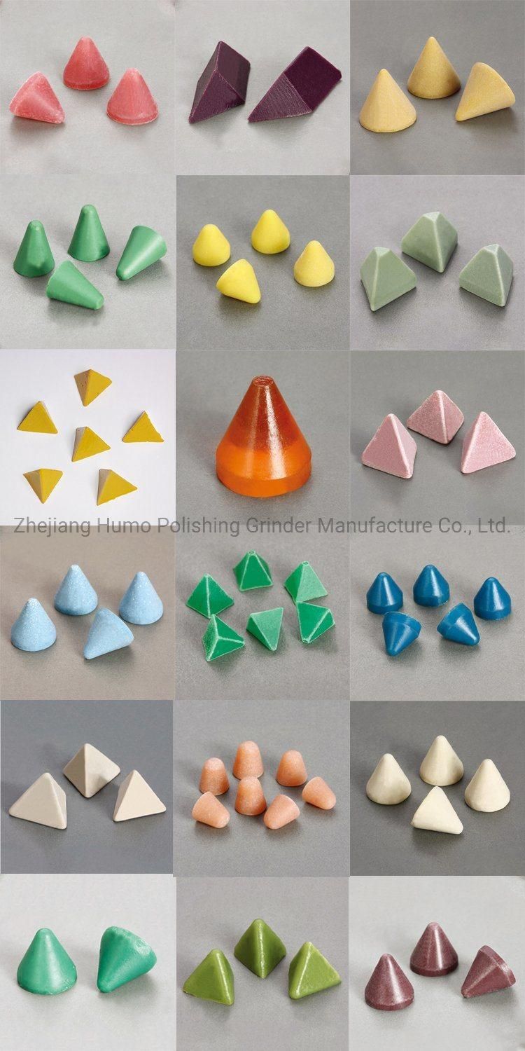 3p Random Shape Shapeless Granule Porcelain Polishing Tumbling Media