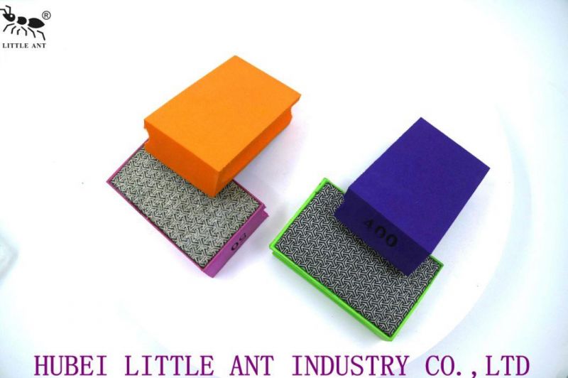 Little Ant Brand Wet Use Hand Diamond Polishing Pad, Easy to Work.