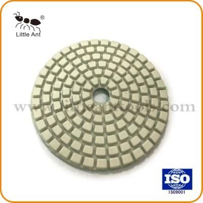 Hot Flexible White Diamond Polishing Angle Grinder Abrasive Pad