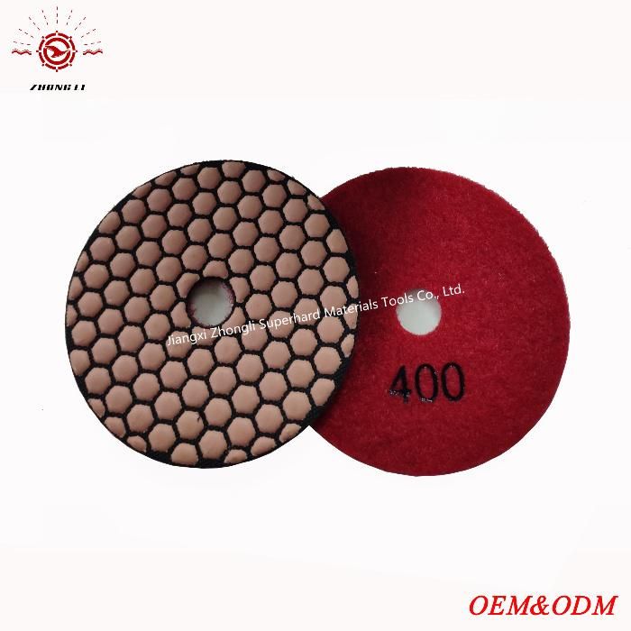 New 3 Inch Dry Polishing Pad Abrasive Tool for Stone