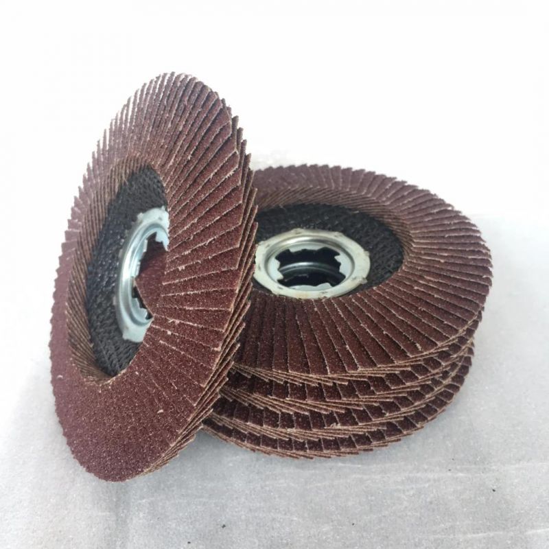 Wholesale Price OEM Aluminum Oxide Flap Disc X-Lock for Metal Grinding and Polishing Abrasive Tools