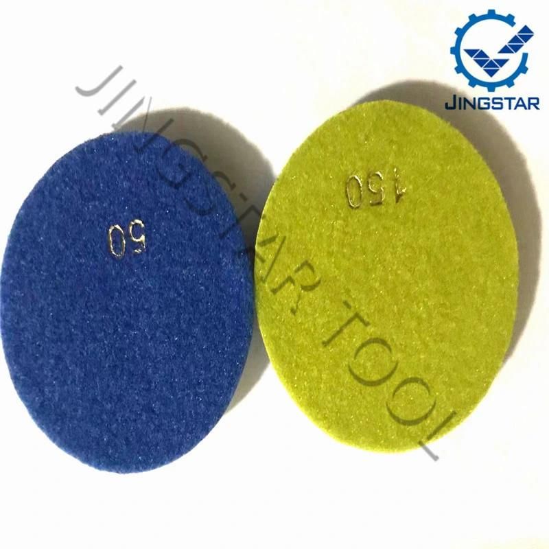 100mm Diamond Floor Polishing Pads Resin Sanding Disc Bond Renew for Granite Marble Stone Concrete