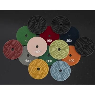 Top Power Tool Flexible Wet Diamond Polishing Pad for Quartz Marble Granite Stone