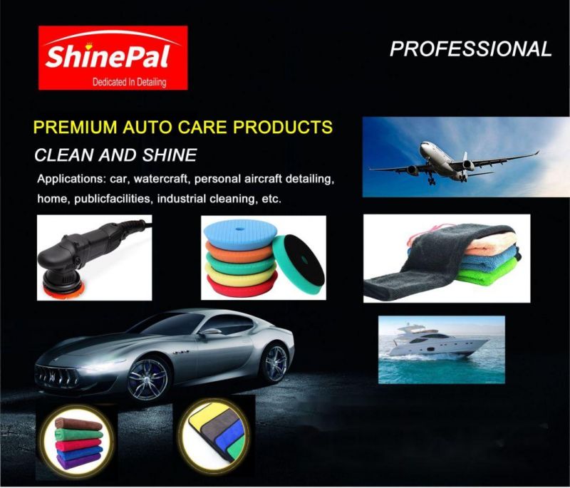 Shinepal 12V Car Polisher Nano Comfortable Grip Mini Cordless Dual Action Polisher Rotary Polisher Machine for Car Detailing