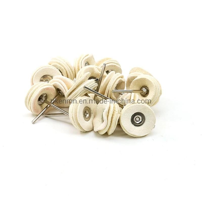 Wool Felt Wire Drawing Grinding Wheel Buffing Drum Flap Wheel Mirror Burnishing Polishing Brush