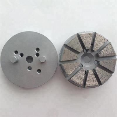3 Inch D80mm Universal Diamond Grinding Wheel with Single Pin Diamond Polishing Disc for Concrete and Terrazzo Floor