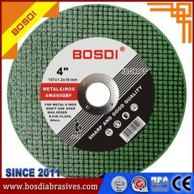 Super Thin Cutting Wheel, Cutting Round Steel, Stainless Steel, Copper, Aluminum, Alloy Steel etc