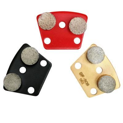 Metal Trapezoid Diamond Floor Grinding Discs for Concrete Terrazzo