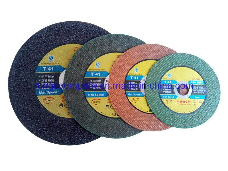 Electric Power Tools Parts 5" Thin Resin Grinding Blade Cutting Disc Wheel for Abrasive Metal Angle Grinder