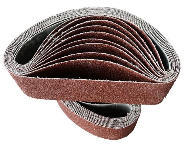 Abrasive Belts with Aluminium Oxide for All Sizes and Grits