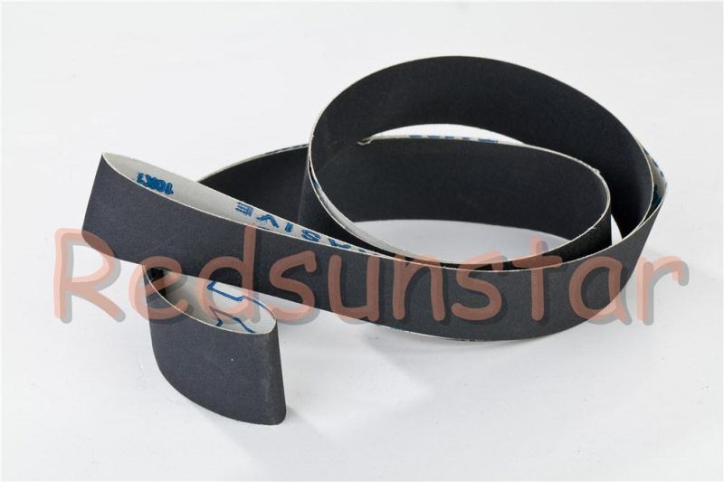 Zirconia Grain Polyester Abrasive Cloth Sanding Belts for Grinding Metal