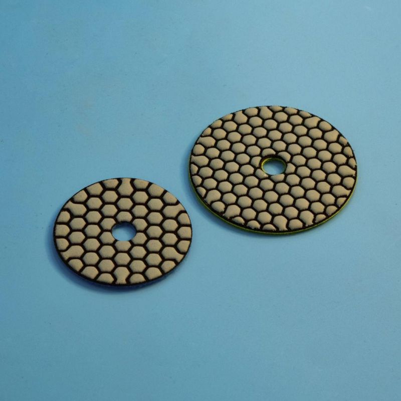 New 80mm Good Performance Abrasive Dry Polishing Pad for Stone