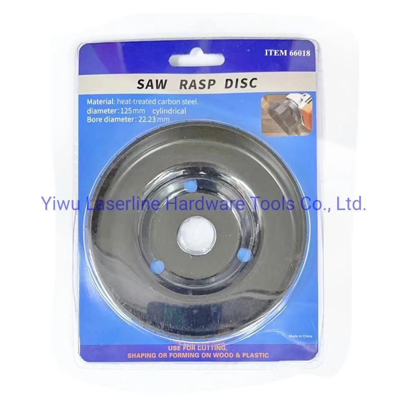Grinder Wheel Disc 5 Inch Wood Shaping Wheel, Wood Grinding Shaping Disk for Angle Grinder