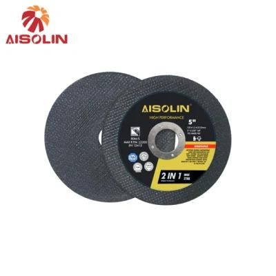 Factory Direct 5 Inch Bf Centerless Rubber Concrete Cutting Wheel for Chop Stroke Machine