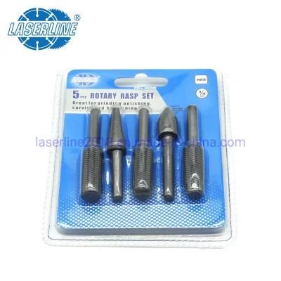 5PCS Rotary Rasp Set Polishing Set Carving Set