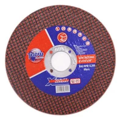 Specially Developed Cutting Metal 5inch Cut off Wheel Professional Manufacture