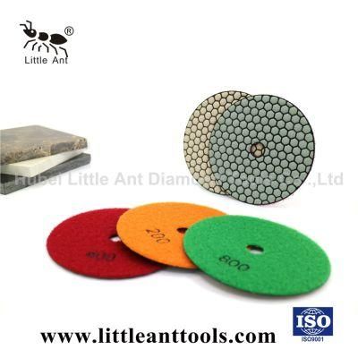 125mm Diamond Dry Polishing Pad for Counter-Top and Concrete