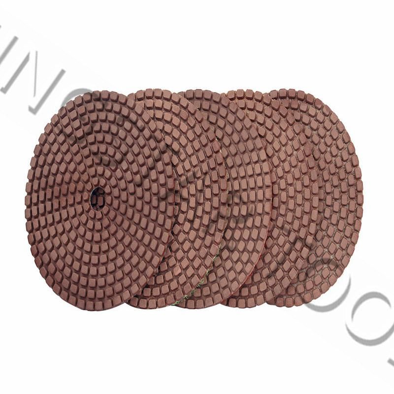 Wet Polishing Pad Diamond Resin Copper for Stone Marble Granite