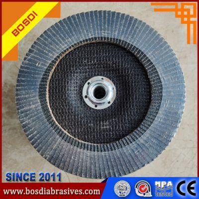 High Efficiency Flap Disc with Arbor with Zirconium and Aluminum Oxide Material