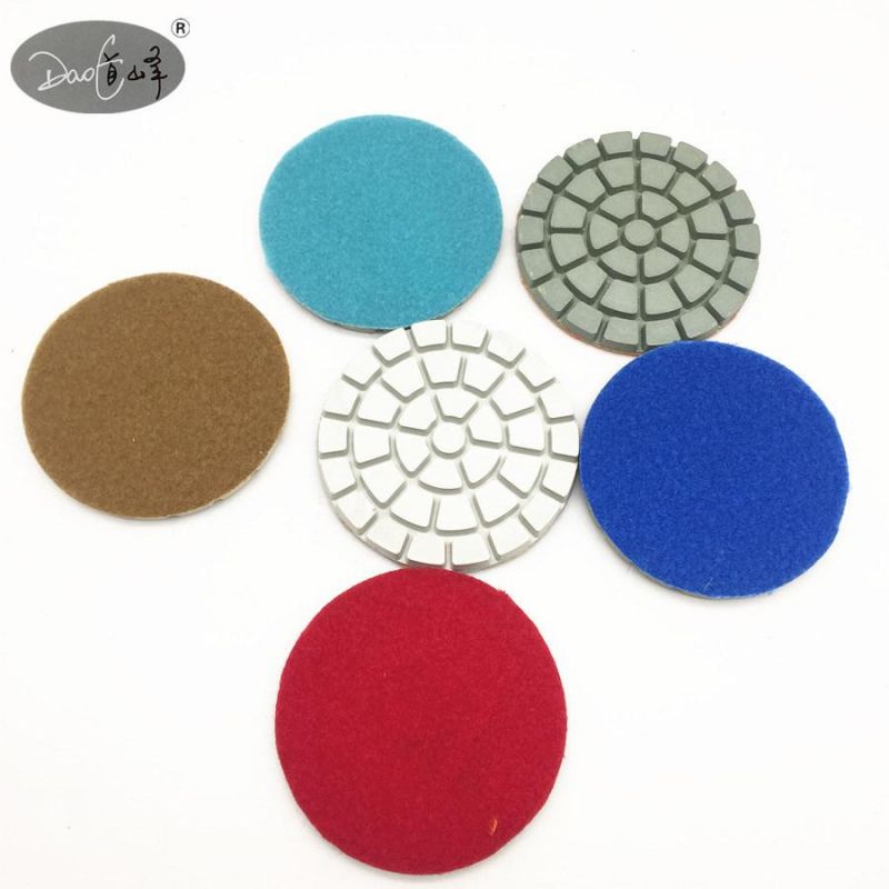 Daofeng 4inch 100mm Concrete Floor Polishing Pad