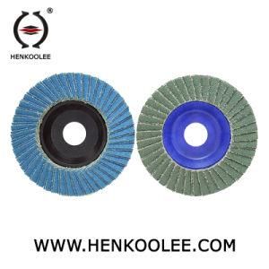 Aluminum Oxide/Zirconia/Silicon Carbide Nylon Backing Dual Flap Disc