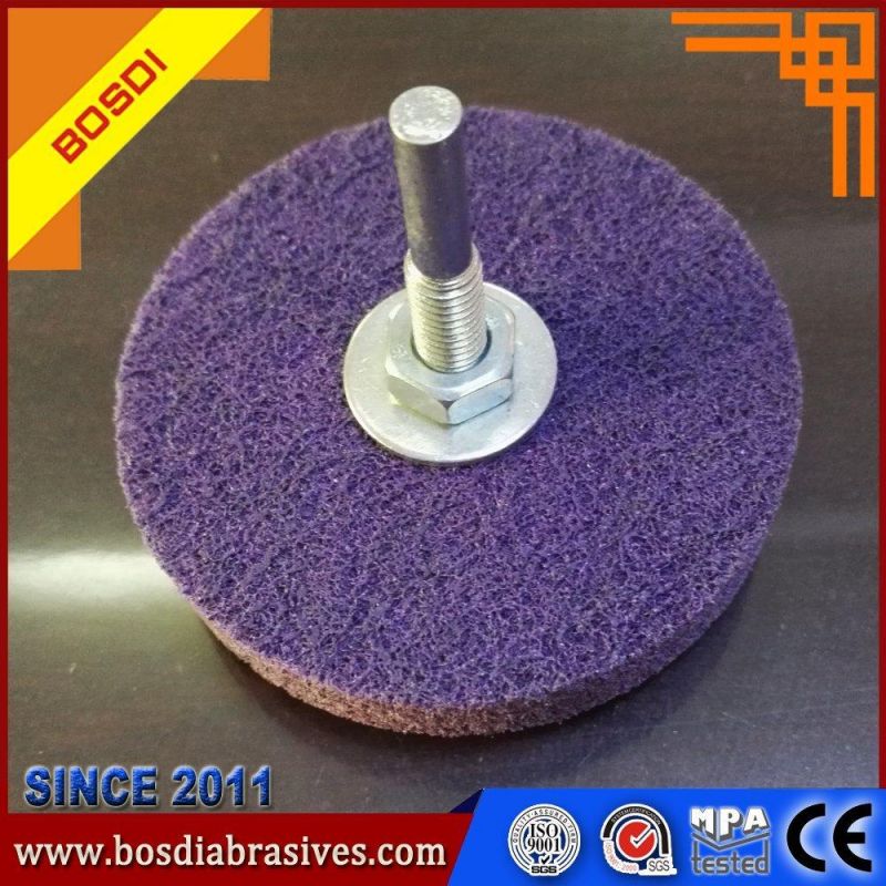 Mounted Flap Disc with Sharft, Abrasive Flap Wheel, Be Suitable for Polishing and Grinding Curved or Concave-Convex Surface