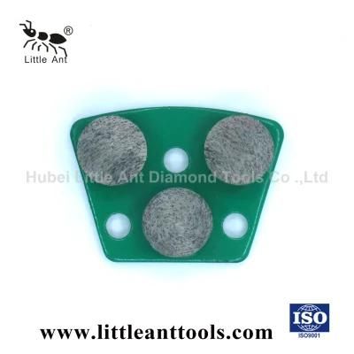 Three Round Metal Grinding Plate for Concrete and Floor