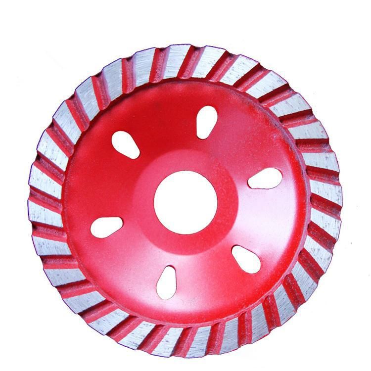 4 Inch Abrasive Tools Sintered Diamond Grinding Cup Wheel for Angle Grinder Turbo Grinding Disc for Granite Marble Concrete